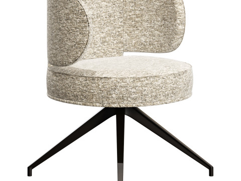 Gallotti and radice akiko chair central leg 3Dモデル