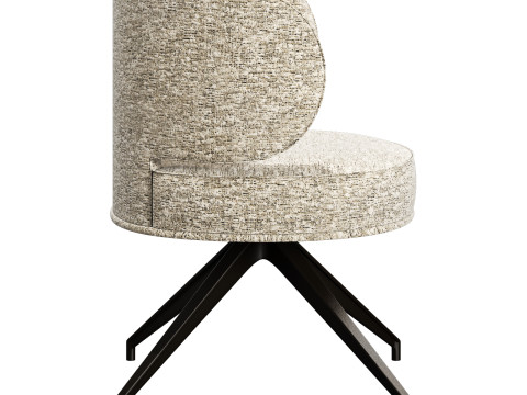 Gallotti and radice akiko chair central leg 3Dモデル