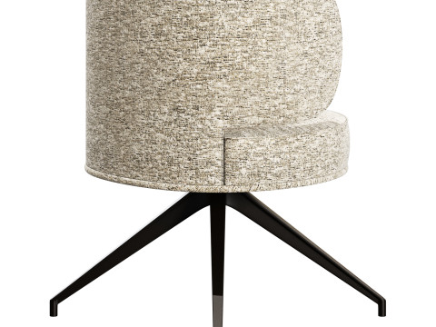 Gallotti and radice akiko chair central leg 3Dモデル