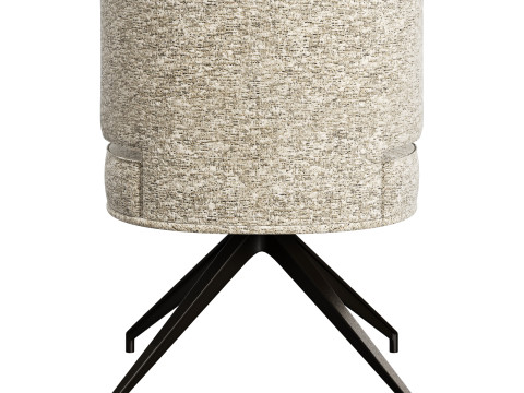 Gallotti and radice akiko chair central leg 3Dモデル