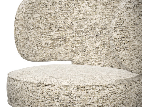Gallotti and radice akiko chair central leg 3Dモデル