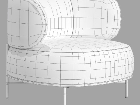 Gallotti and radice akiko longue 3D Model