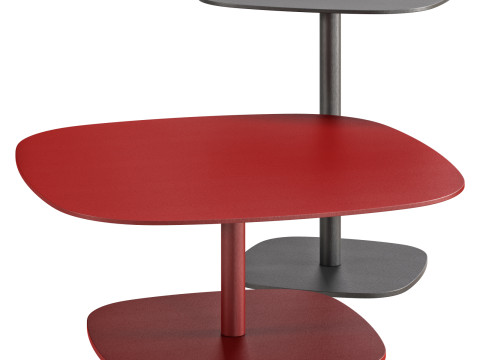 Gallotti and radice chantal coffee tables 3Dモデル