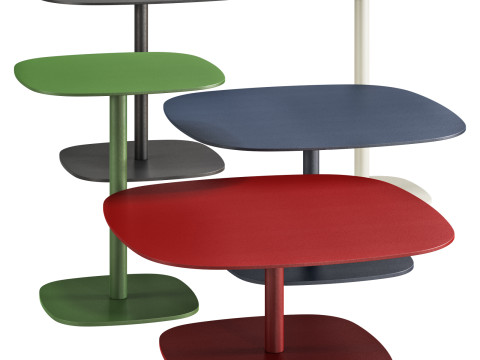 Gallotti and radice chantal coffee tables Modelo 3D
