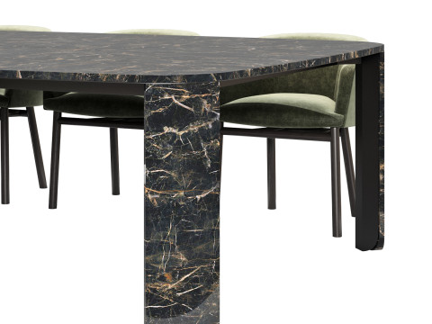 Gallotti and radice clemo-t dining set 1 260x170 Modelo 3D
