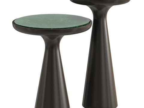 Gallotti and radice fante marble top coffee tables 3D Модель