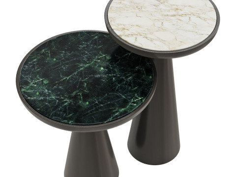 Gallotti and radice fante marble top coffee tables Model 3D