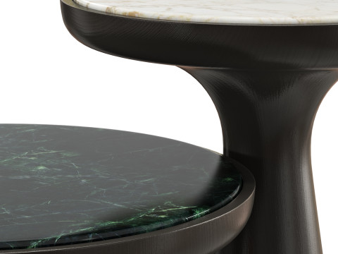 Gallotti and radice fante marble top coffee tables Model 3D