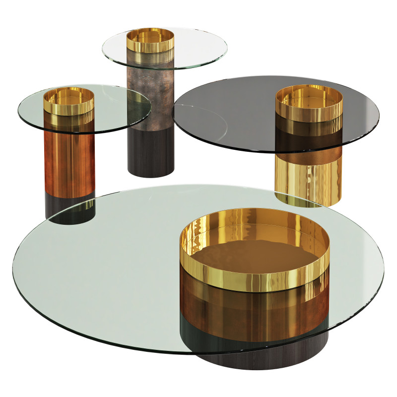 Gallotti and radice haumea coffee tables Model 3D .c4d .max .obj .3ds .fbx .stl .blend 