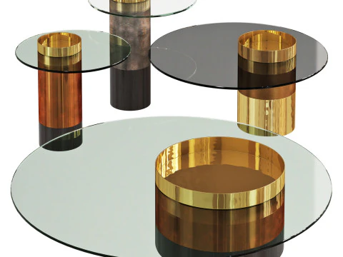 Gallotti 和 radice haumea 咖啡桌 3D 模型