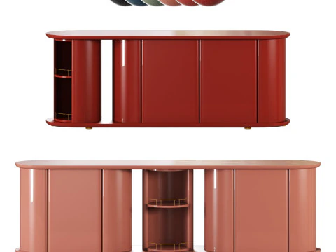 Gallotti i Radice chowają się za drzwiami Model 3D