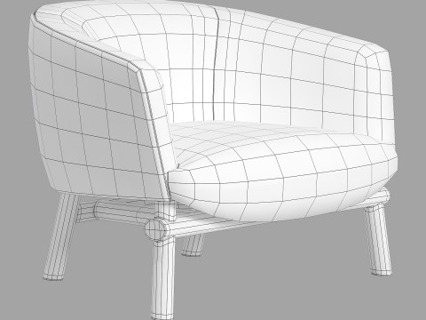 Gallotti and radice livre 3D Model