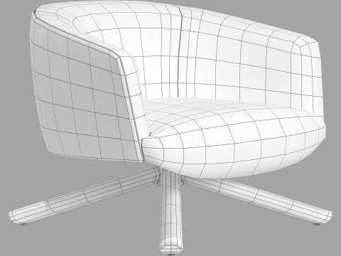 Gallotti and radice livre swivel version 3D 모델