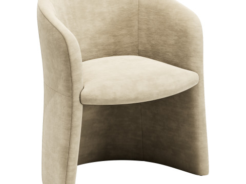 Gallotti and radice manto dining set 2 d1500 3D Model
