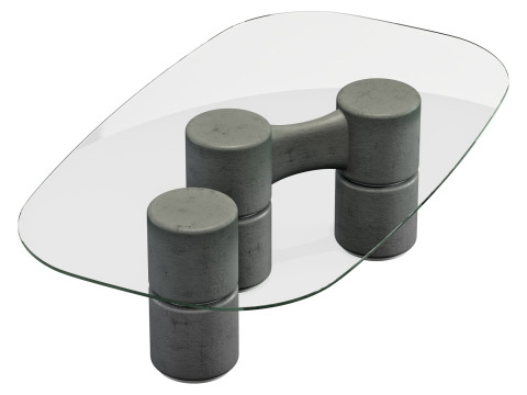 Gallotti and radice molecola dining set 2 260x150 3D Model