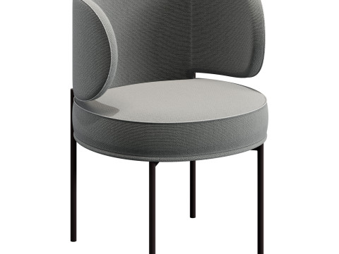 Gallotti and radice molecola dining set 2 260x150 3D Model