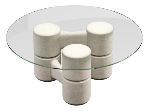 Gallotti and radice molecola dining set 3 d180 Modelo 3D