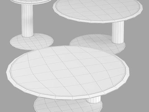 Gallotti and radice oto mini set 1 Model 3D