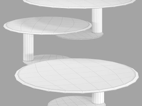 Gallotti and radice oto mini set 2 3D Model