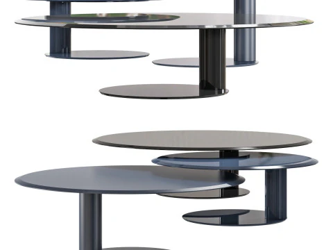 Gallotti and radice oto mini set 3 3D Model