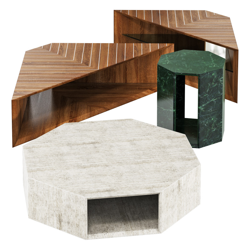 Gallotti and radice prism low set 1 Modello 3D .c4d .max .obj .3ds .fbx .stl .blend 