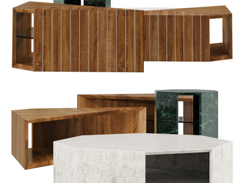 Gallotti and radice prism low set 1 Modello 3D
