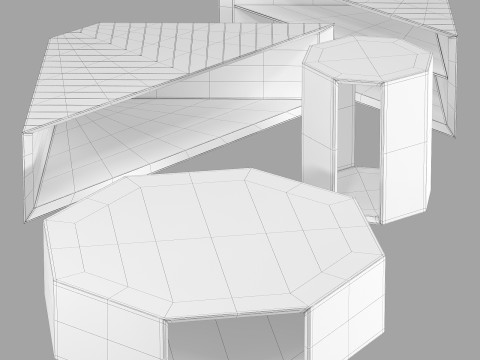 Gallotti and radice prism low set 1 Modello 3D