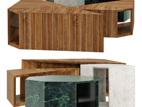 Gallotti and radice prism low set 2 3D Model