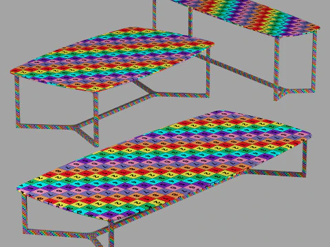 Gallotti and radice raj 6 set 3 3D Model