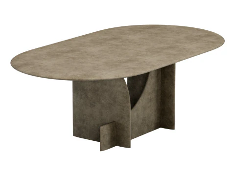 Gallotti and radice selece-t dining set 2 220x120 3D Model