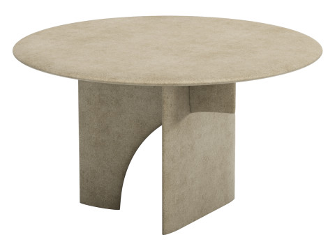 Gallotti and radice selece-t dining set 3 d130 3D Model