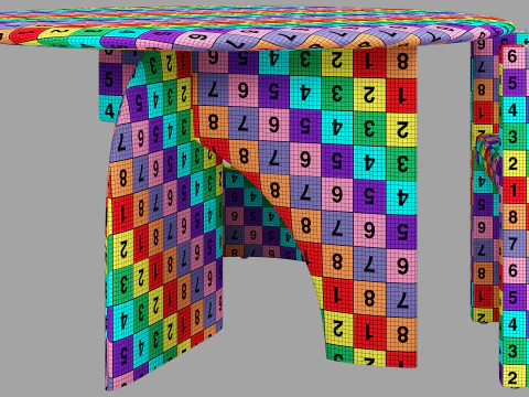 Zestaw do jadalni Gallotti i radice selece-t 3 d130 Model 3D