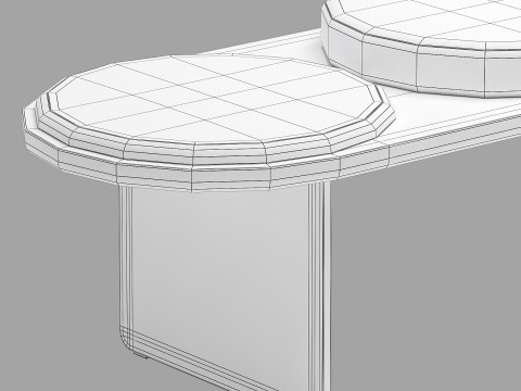 Gallotti and radice sensei bench 3D Model