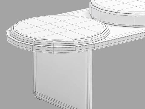 Gallotti and radice sensei bench 3D Model