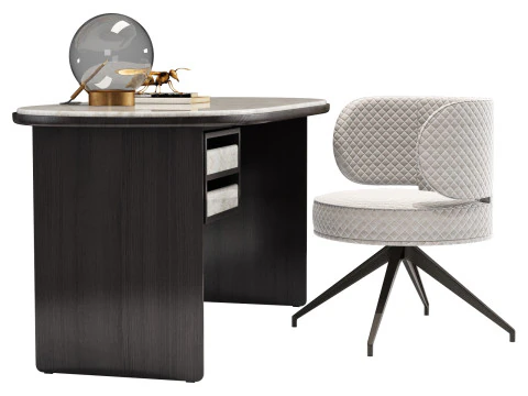 Gallotti and radice sensei desk set 1 160 3D Model