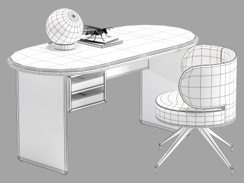 Gallotti and radice sensei desk set 1 160 Modelo 3D