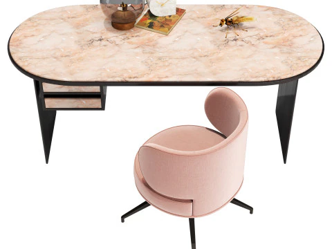 Gallotti en radice sensei bureauset 2 180 3D Model