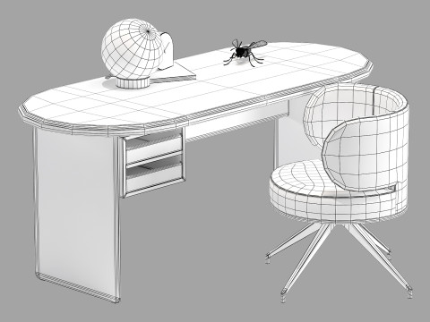 Gallotti and radice sensei desk set 2 180 Modelo 3D