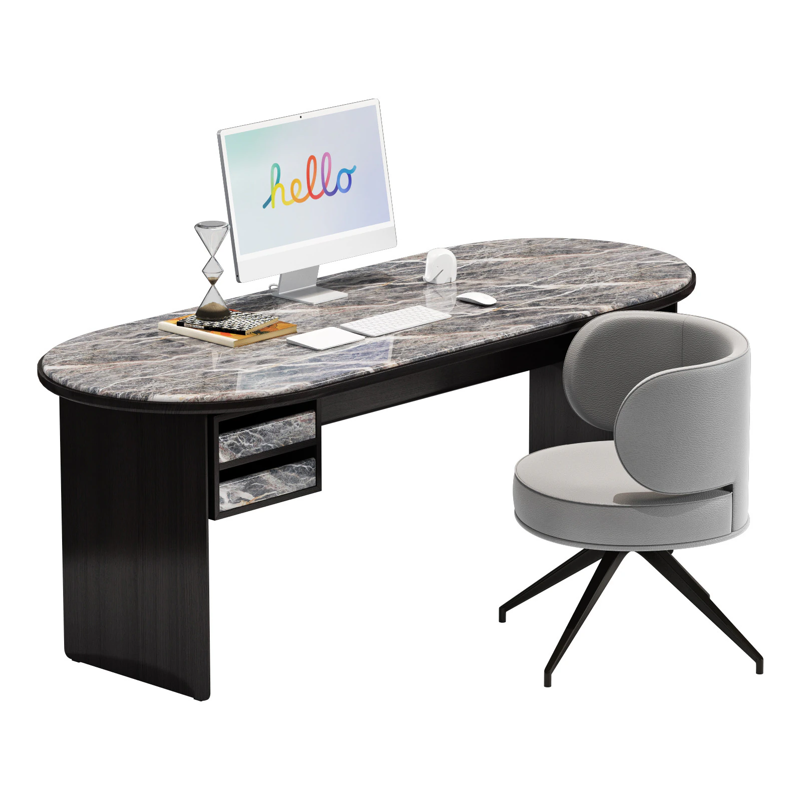 Conjunto de mesa Gallotti e radice sensei 3 200 Modelo 3D .c4d .max .obj .3ds .fbx .stl .blend 