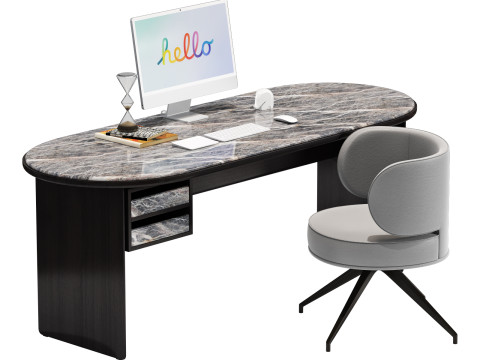 Gallotti and radice sensei desk set 3 200 Modello 3D
