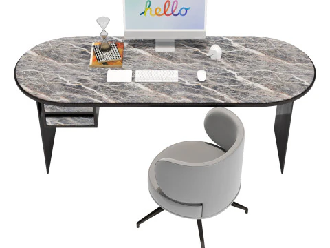 Conjunto de mesa Gallotti e radice sensei 3 200 Modelo 3D