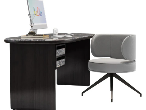 Conjunto de mesa Gallotti e radice sensei 3 200 Modelo 3D