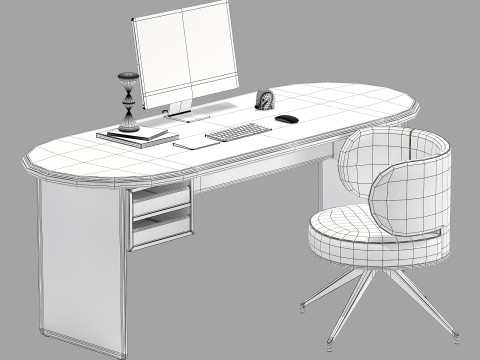 Gallotti and radice sensei desk set 3 200 Modelo 3D