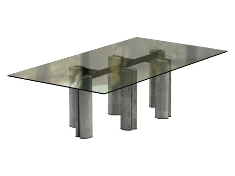 Gallotti and radice simpodio dining set 3 260x140 3Dモデル