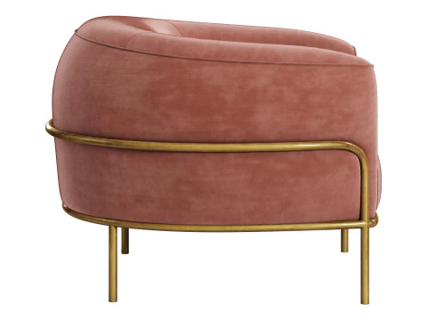 Gallotti and radice sophie armchair 3D Model