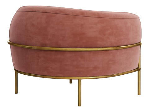 Gallotti and radice sophie armchair 3D Модель