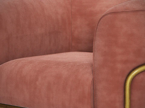 Gallotti and radice sophie armchair 3D Model