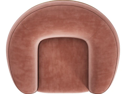 Gallotti and radice sophie armchair 3D Model