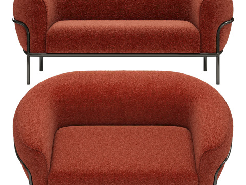 Gallotti and radice sophie sofa Modelo 3D