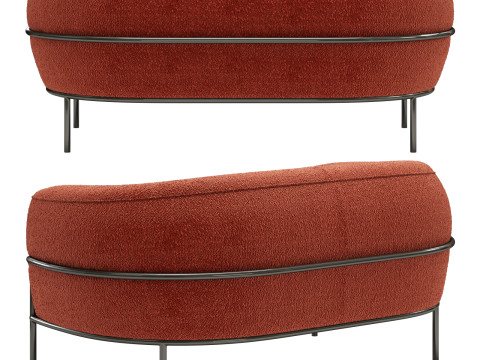 Gallotti and radice sophie sofa Modelo 3D